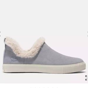 Timberland new Skyla Bay Slip on- size 9- light grey Suede